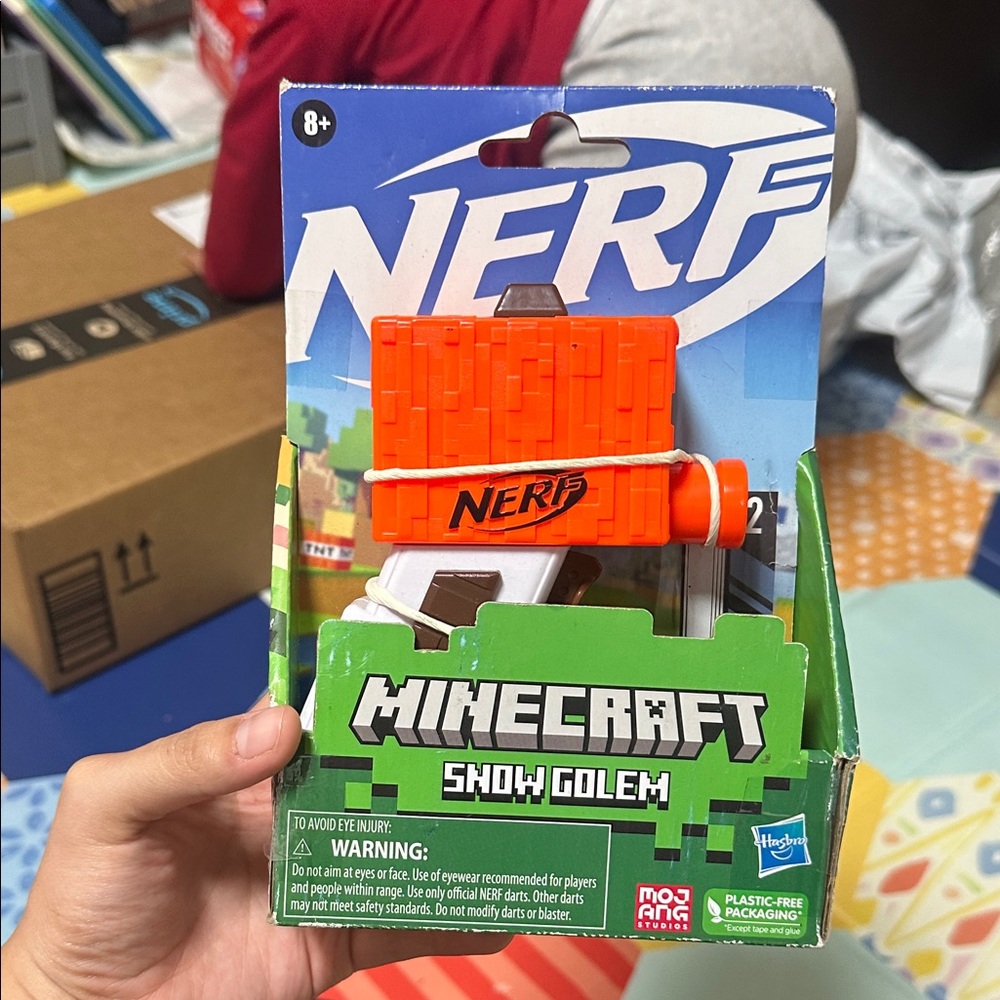 Nerf Minecraft golem